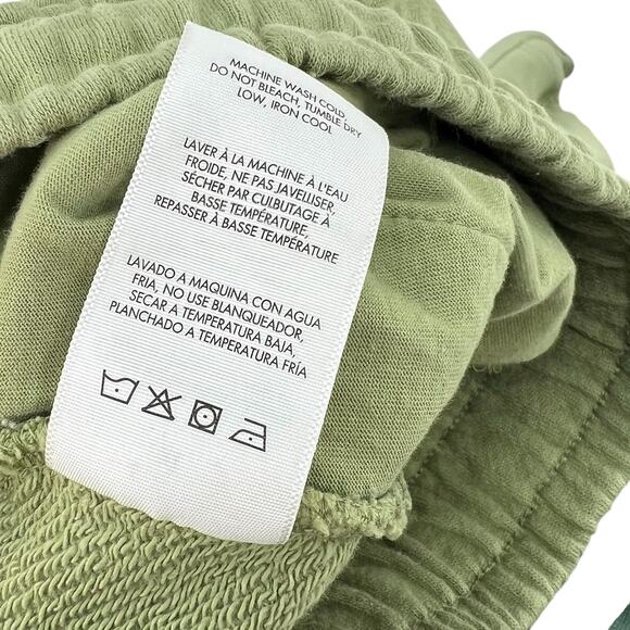 WeWoreWhat Sweatpants Joggers Terry Knit Drawstring Sage Green Size XL - Picture 13 of 13